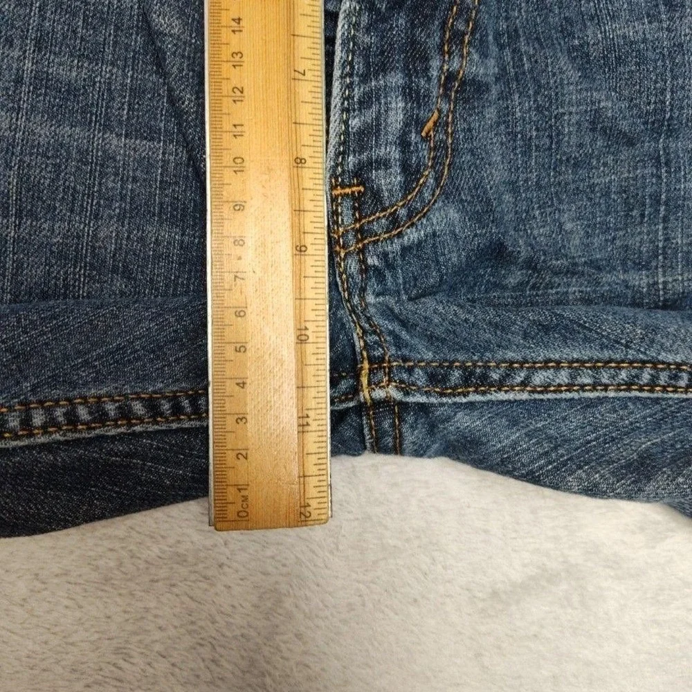 Levis 505 Jeans Mens 36x30 Blue Y2K Straight Medium Denim Regular Fit 5-Pocket